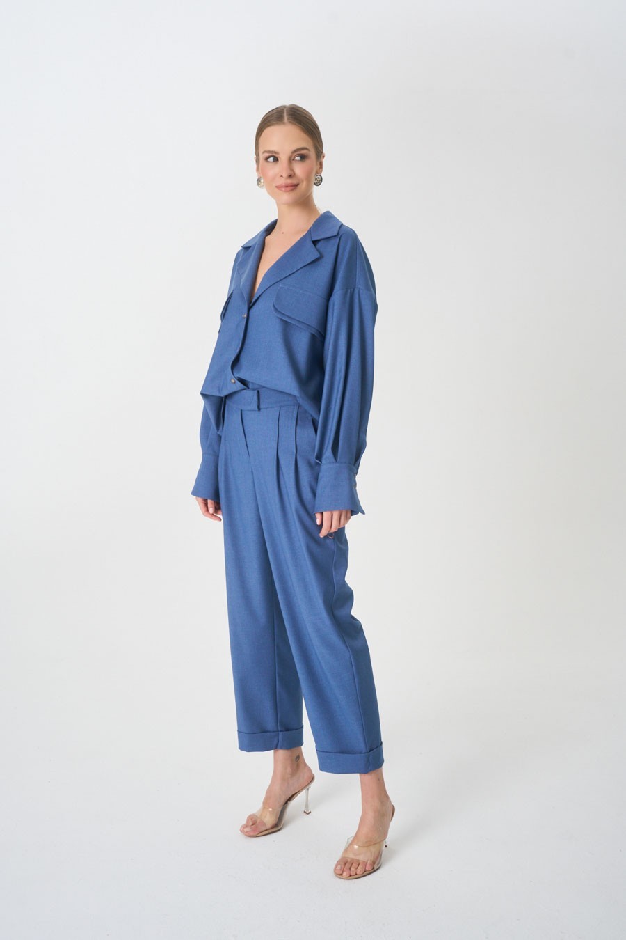  Spodnie Luanda Blue
