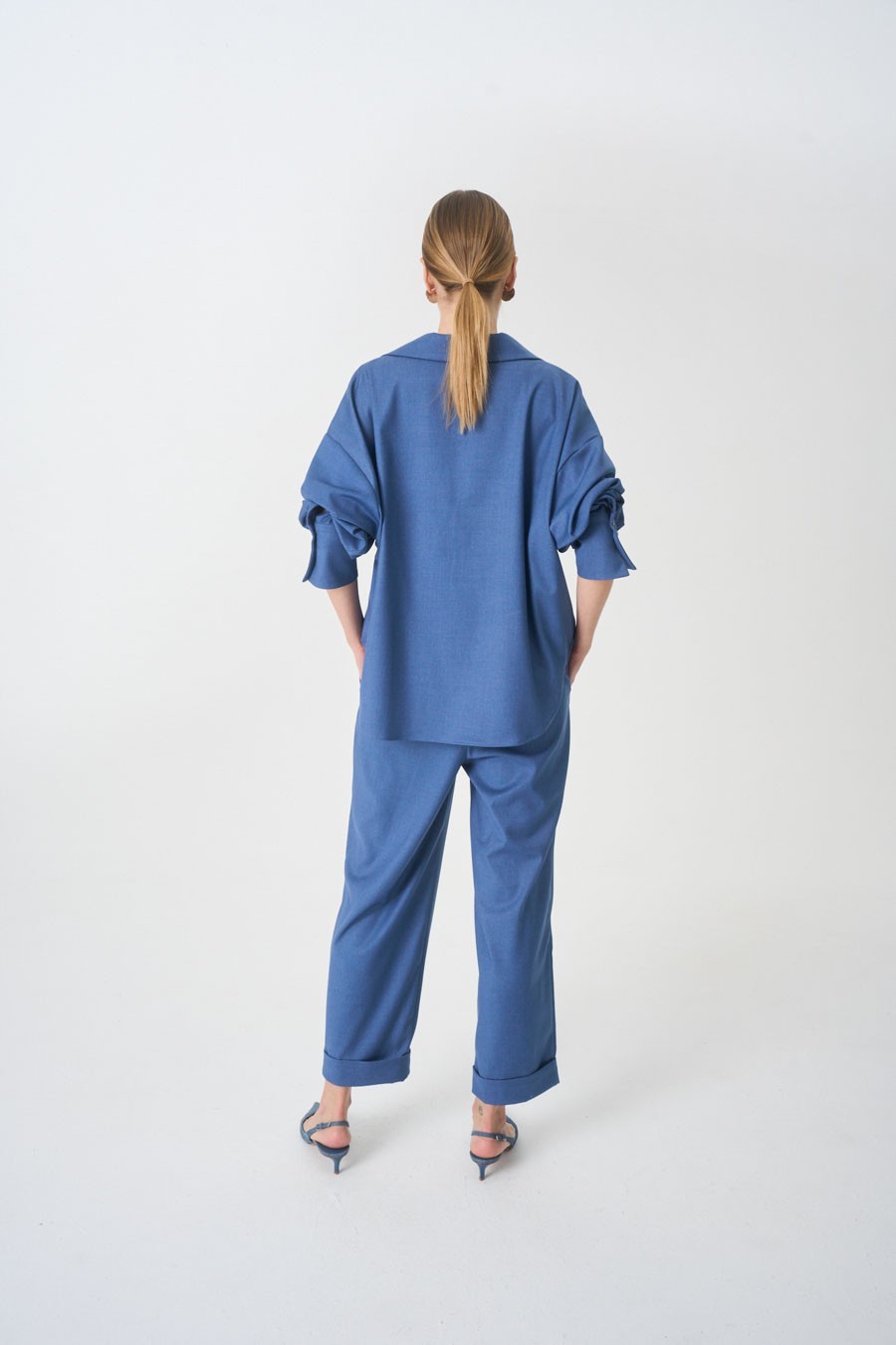  Spodnie Luanda Blue