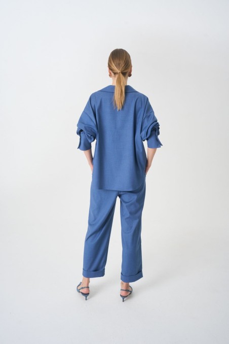  Spodnie Luanda Blue