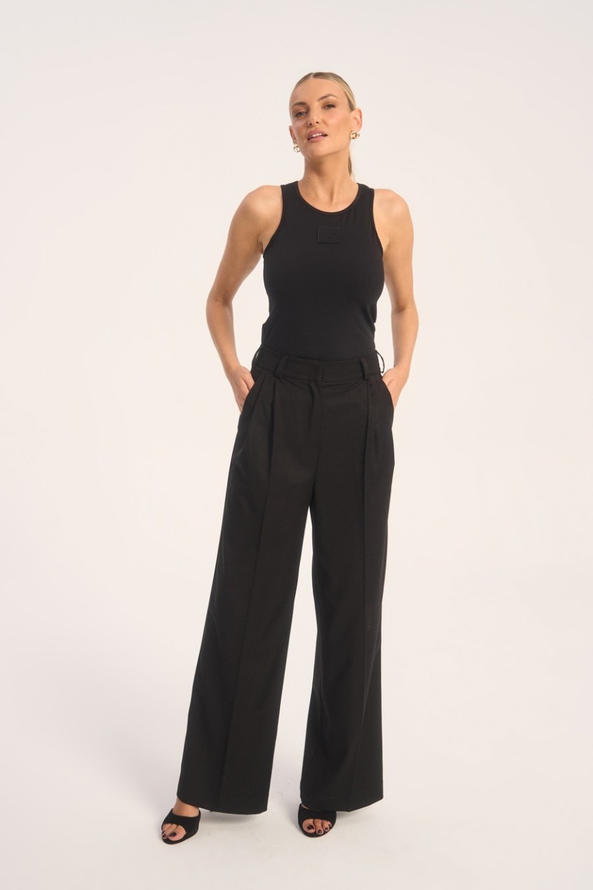 Spodnie Teksas Porta Black
