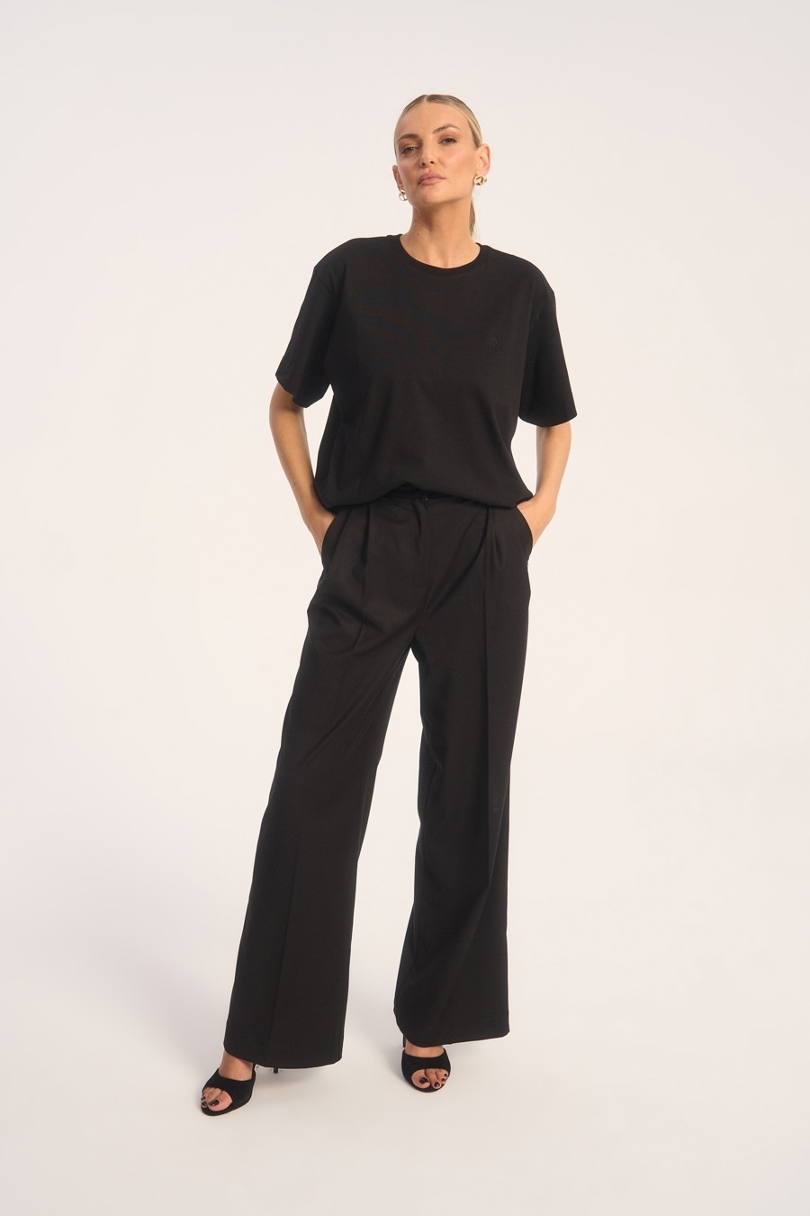  Spodnie Teksas Porta Black