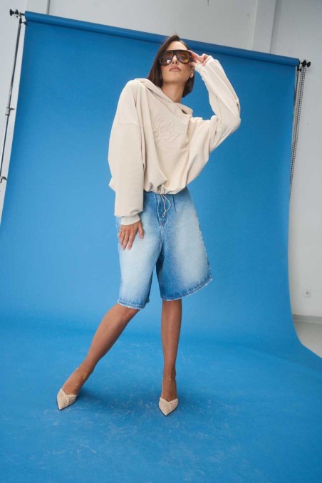  Bluza Hoody Cabiri Beige