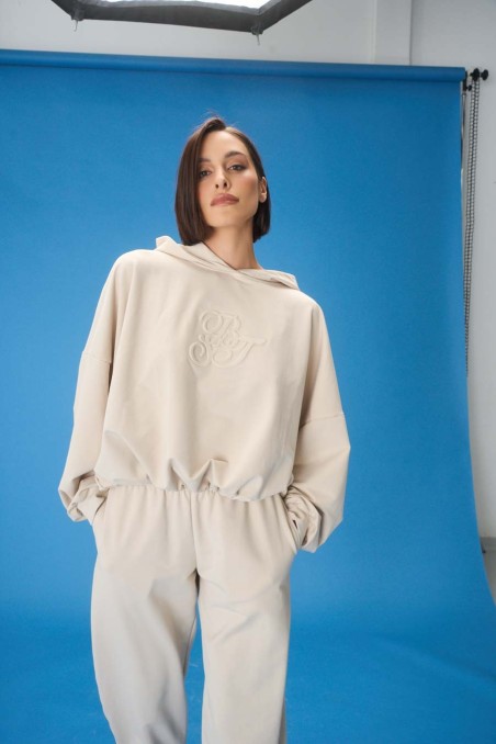  Bluza Hoody Cabiri Beige
