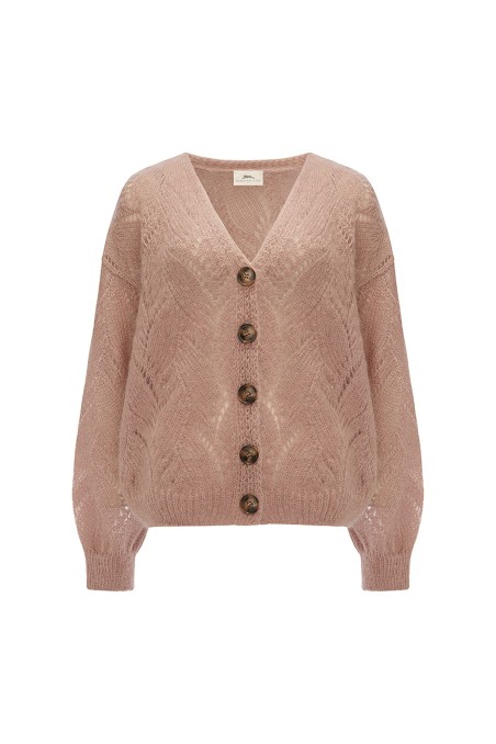Sweter Sky Rubio Dirty Pink