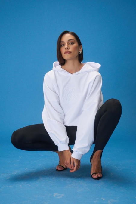  Bluza Hoody Cabiri White