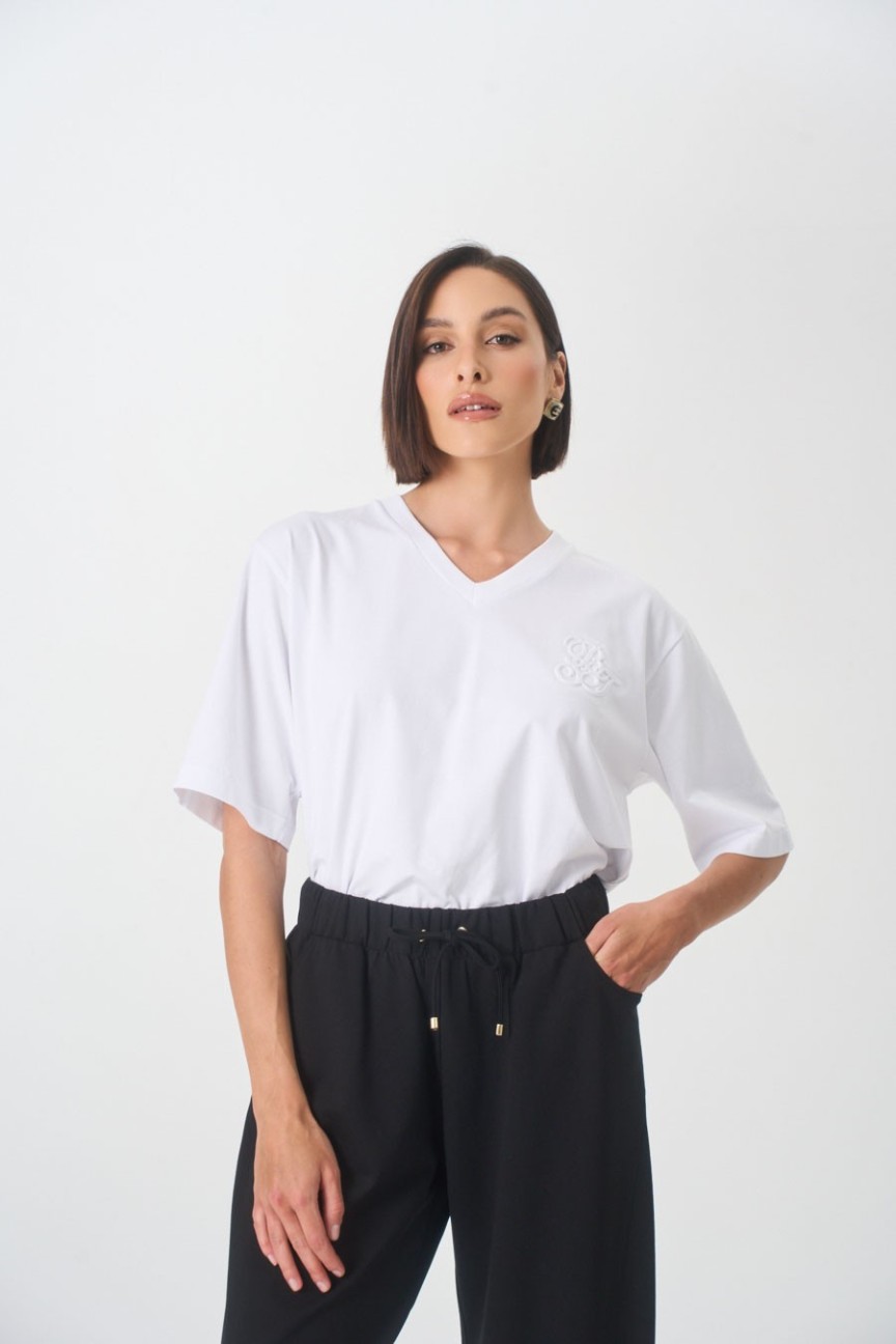T-shirt Ati V White