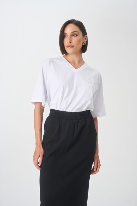  T-shirt Ati V White