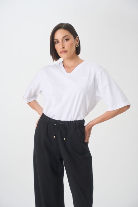 T-shirt Ati V White