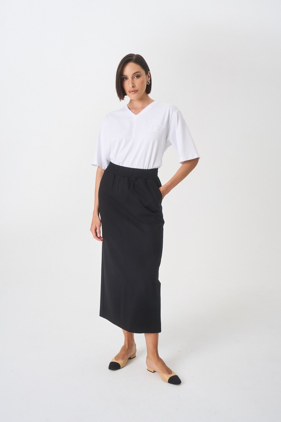  T-shirt Ati V White