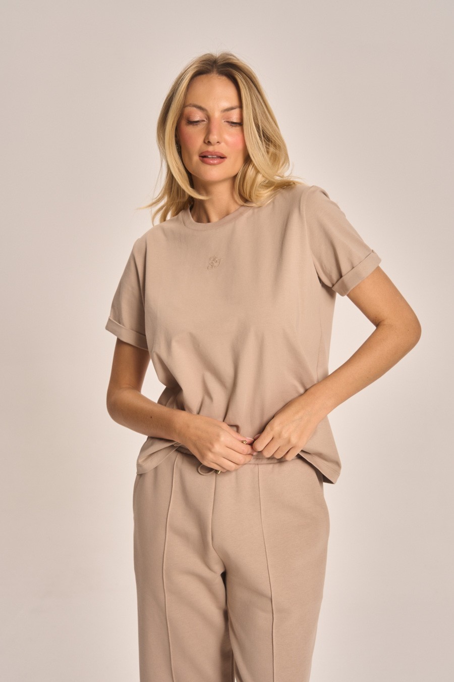  T-shirt Bretten Beige