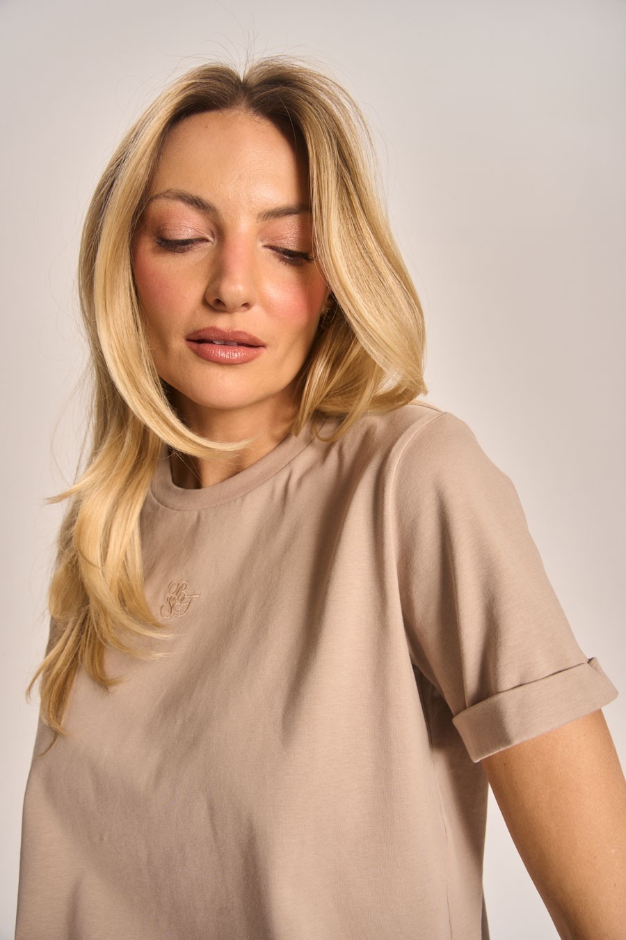  T-shirt Bretten Beige