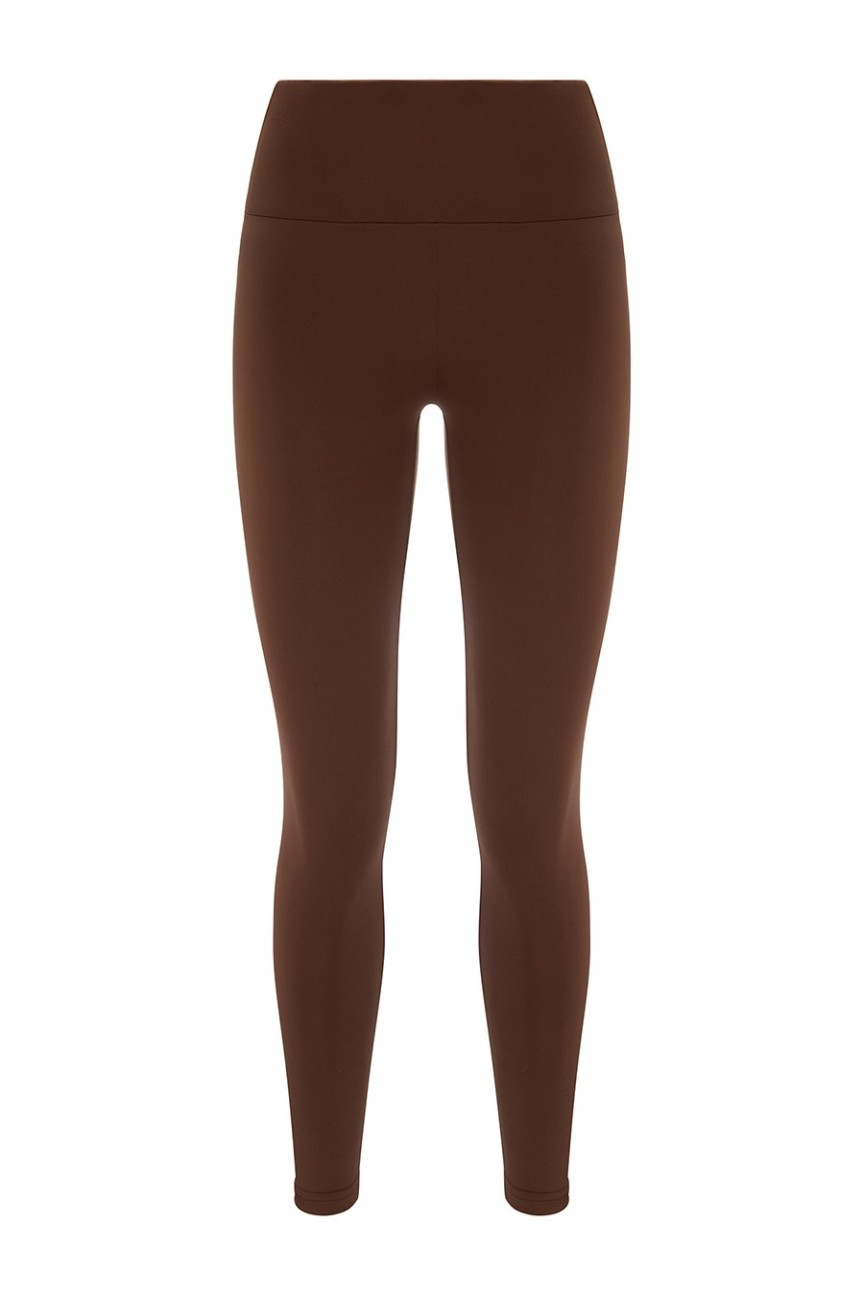 Leginsy Abbie Stamp Brown