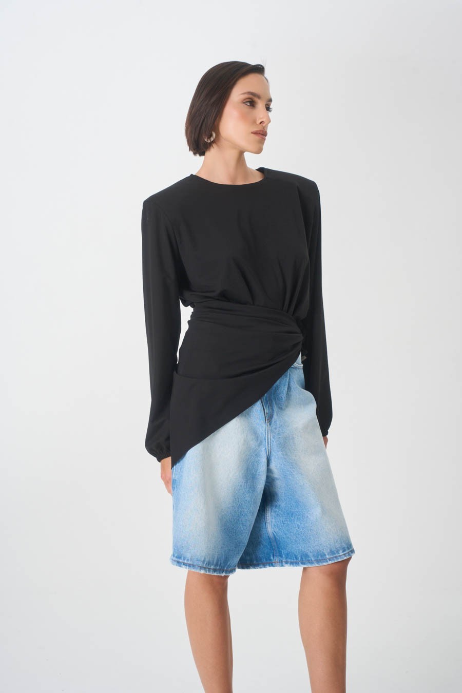  Bluzka Alome Black