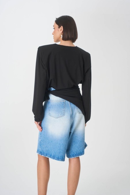  Bluzka Alome Black