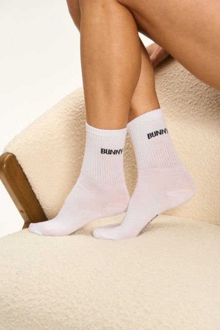 Skarpety Sport Bunny White