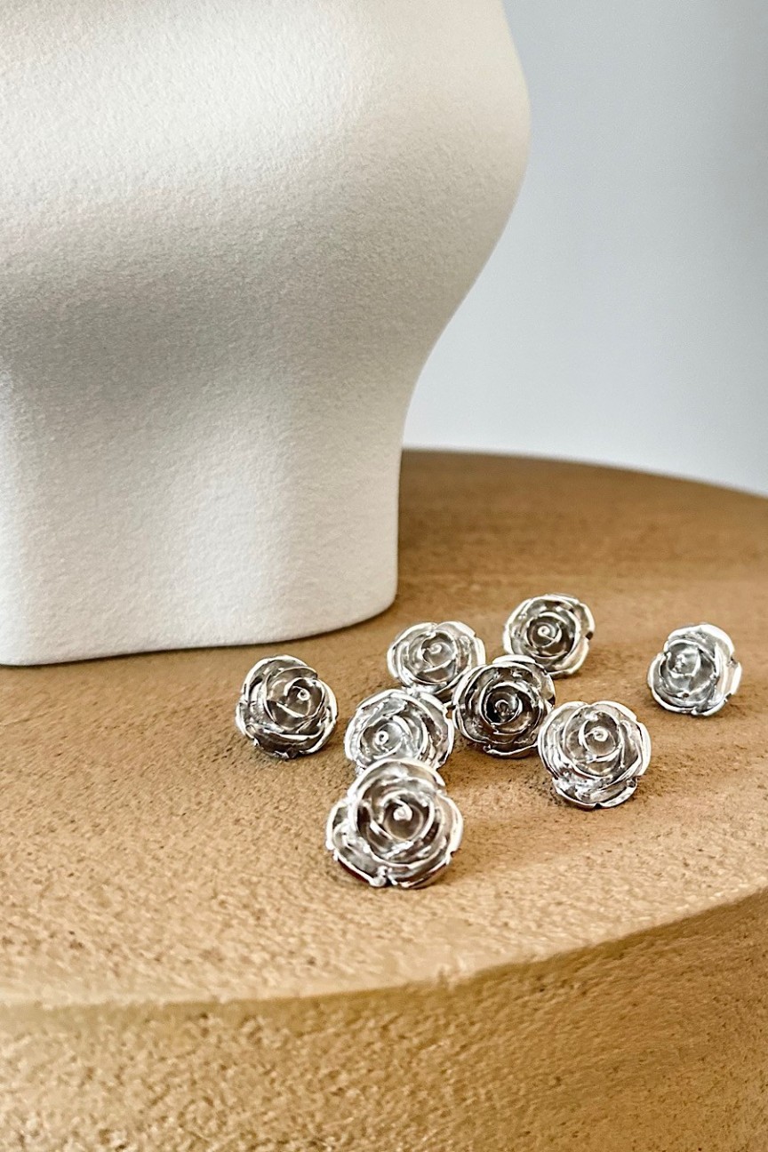 Pin Rose Silver