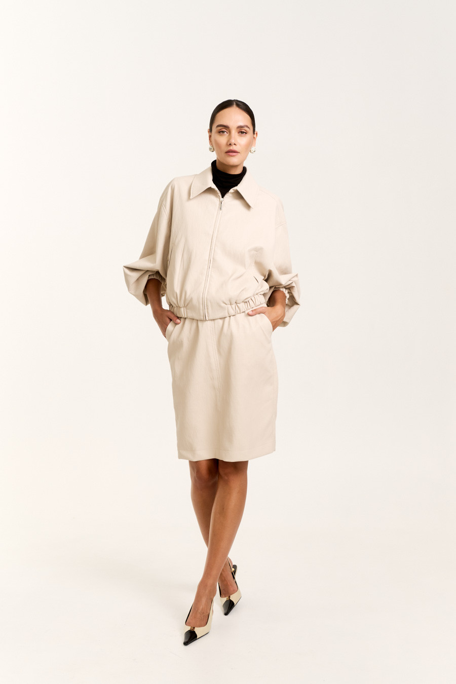 SPÓDNICA VINEZA BEIGE