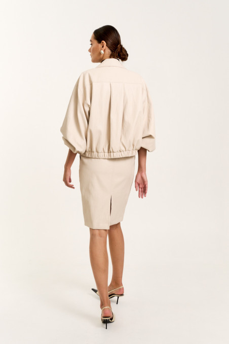 SPÓDNICA VINEZA LIGHT BEIGE