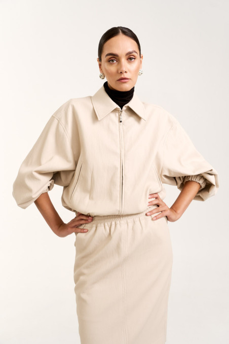 KURTKA VINEZA LIGHT BEIGE