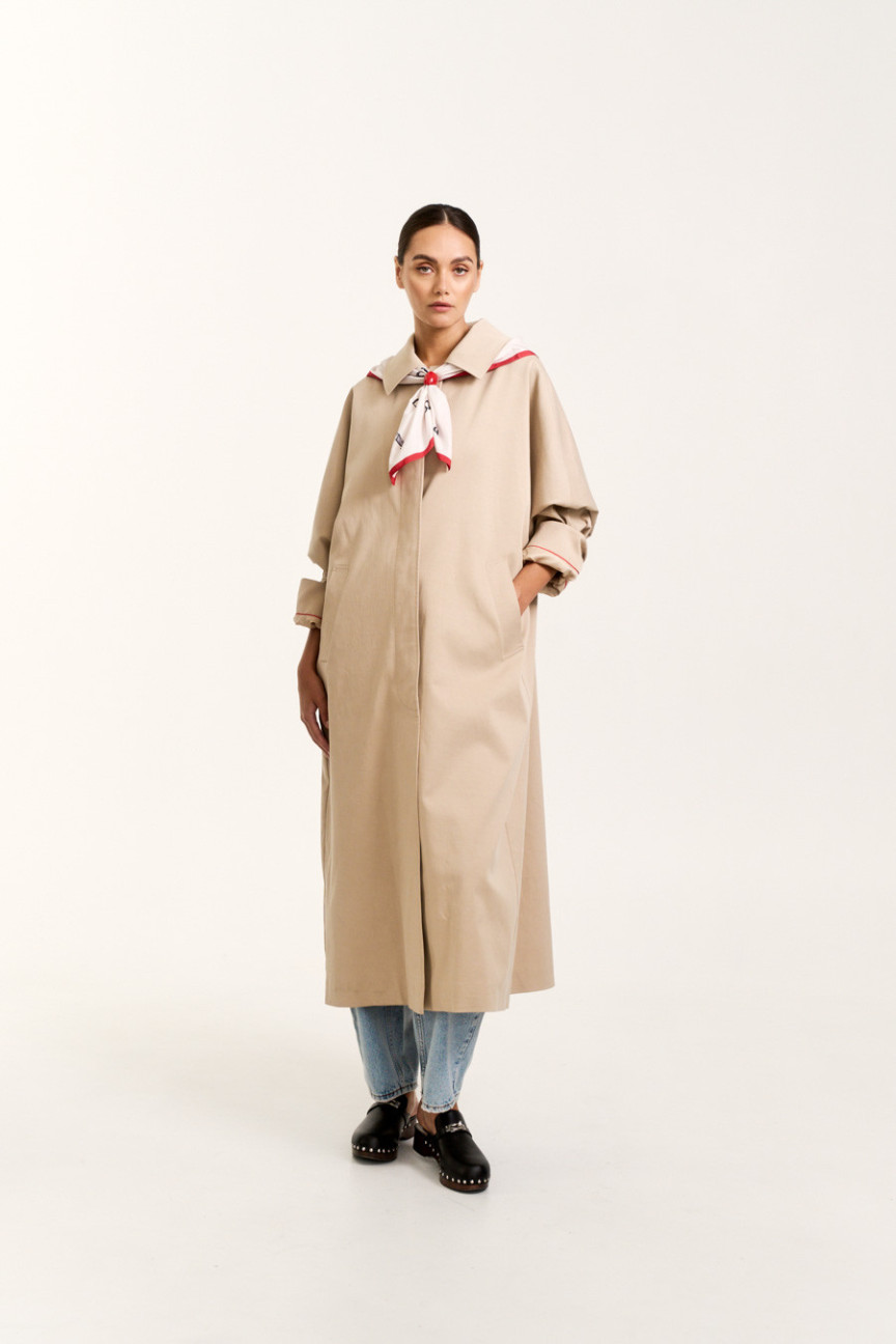 PŁASZCZ VORCELI BEIGE