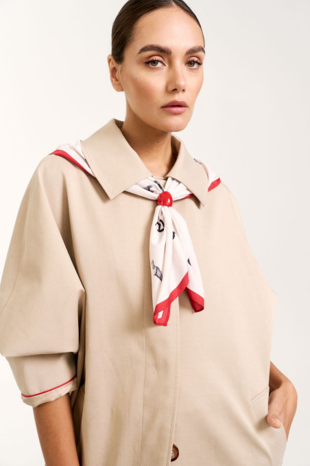 PŁASZCZ VORCELI BEIGE