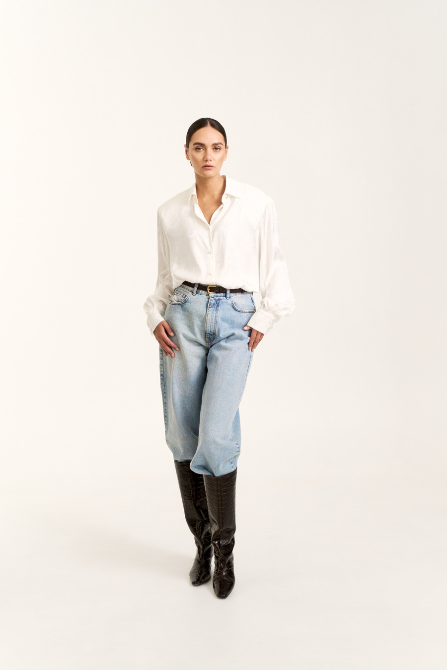 JEANSY BARREL SLIM LUKKA BLUE