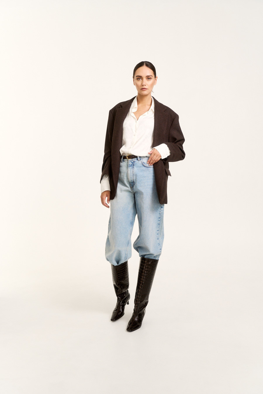 JEANSY BARREL SLIM LUKKA BLUE