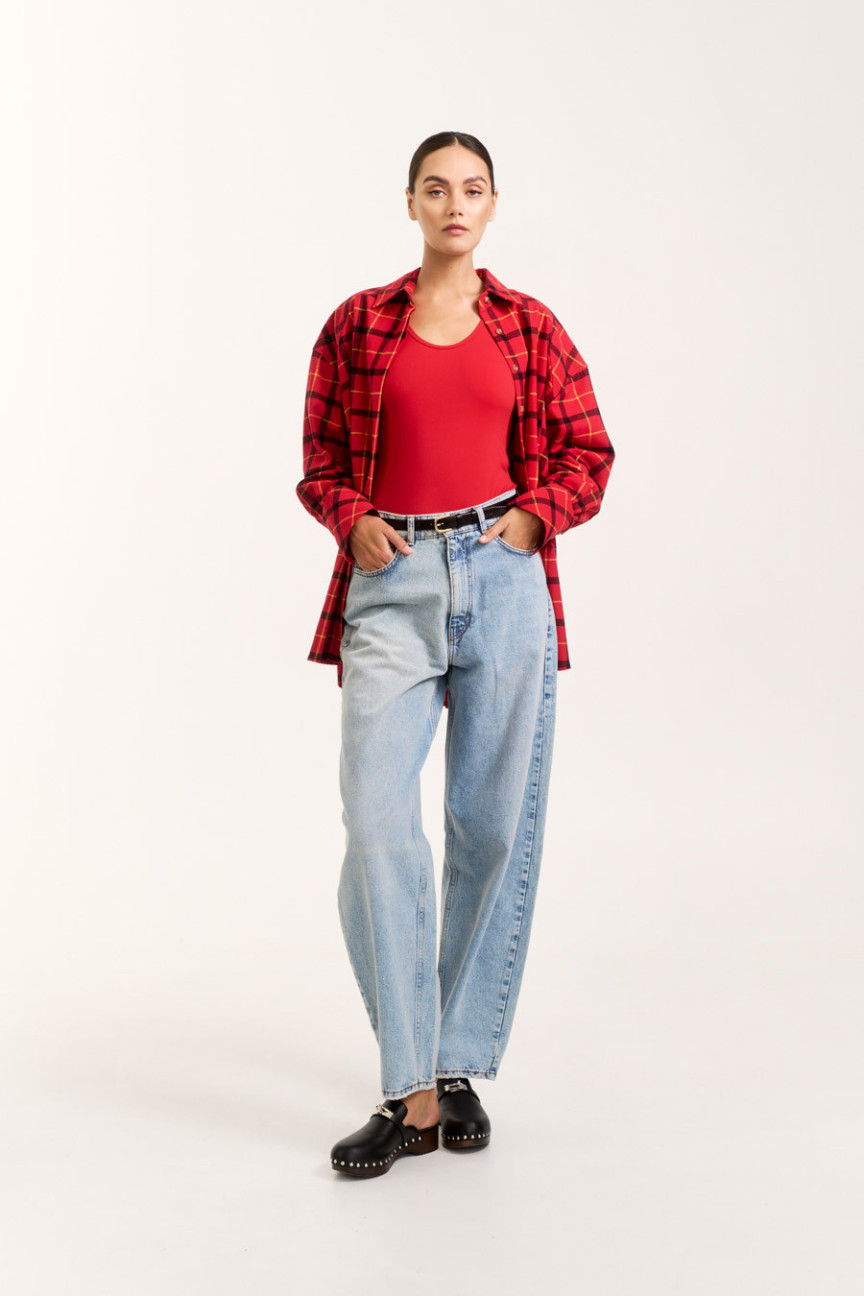 JEANSY BARREL SLIM LUKKA BLUE