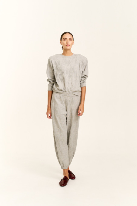 SPODNIE SALERNO GREY