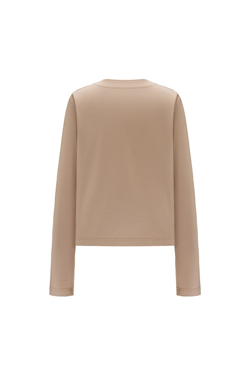 BLUZKA LONG HALLE BEIGE