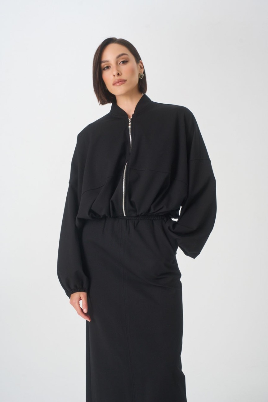 BLUZA LUSAKA SLIDER BLACK