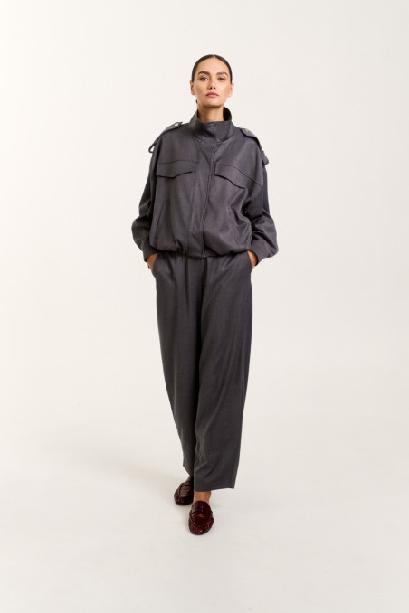 SPODNIE TERNI DARK GREY