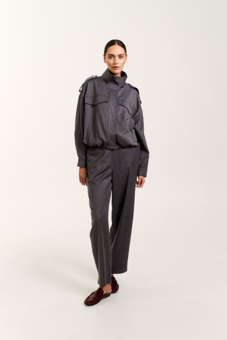 SPODNIE TERNI DARK GREY