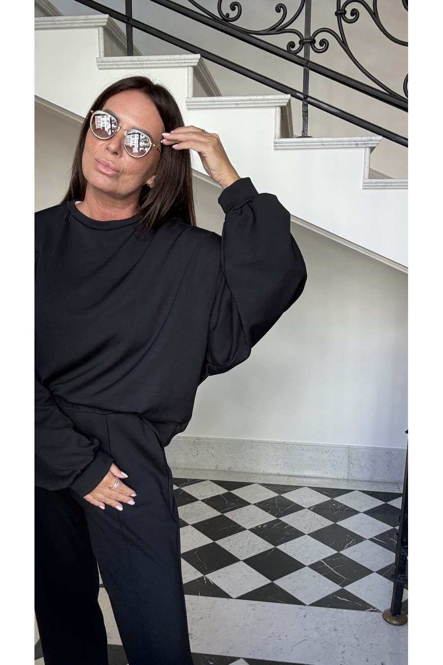 BLUZA COMO BLACK