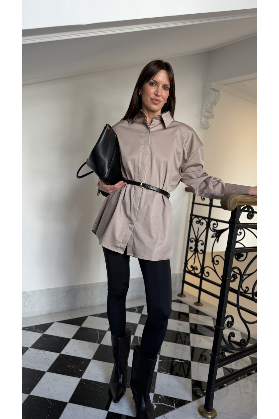 KOSZULA ROVIGO BEIGE