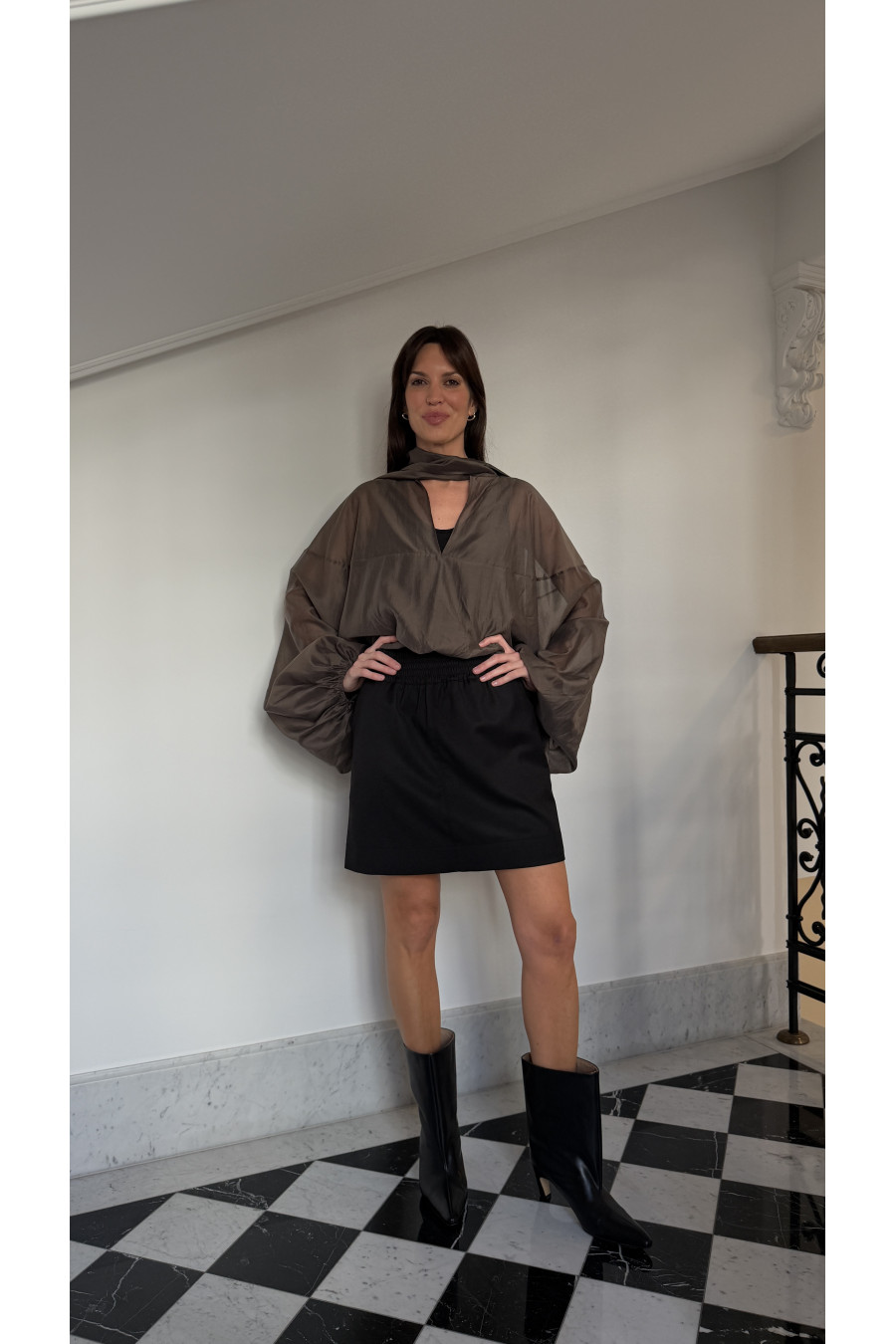 SPÓDNICA LIVORNO BLACK