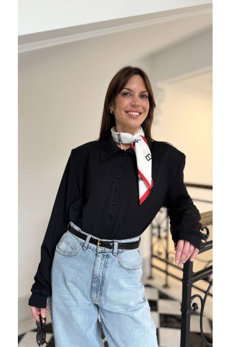 BLUZKA POLO AVOLA BLACK