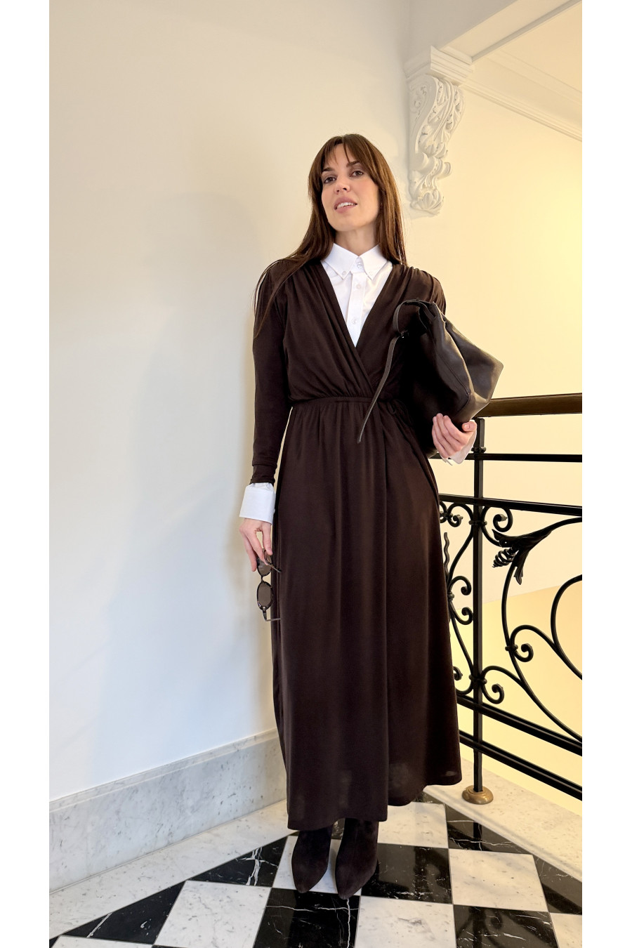 SUKIENKA ASMARA BROWN