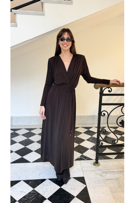 SUKIENKA ASMARA BROWN