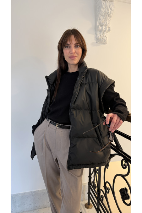 BLUZKA LONG RIETI BLACK