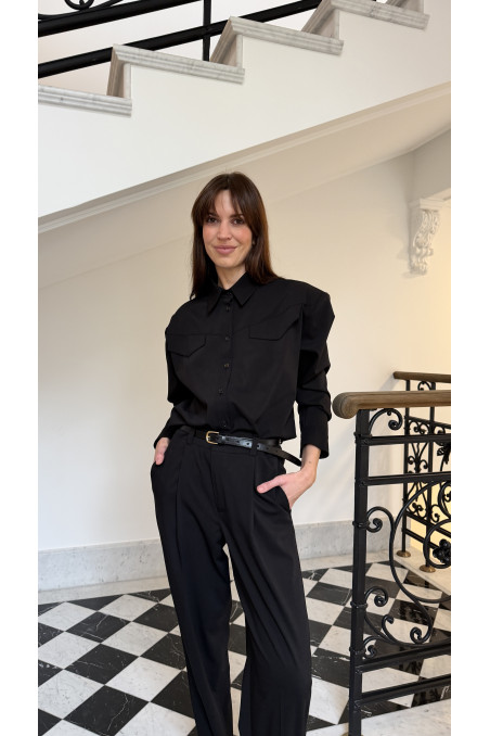 SPODNIE MERANO BLACK