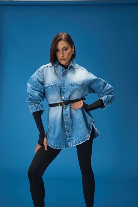 Koszula Jeans Dakota Blue
