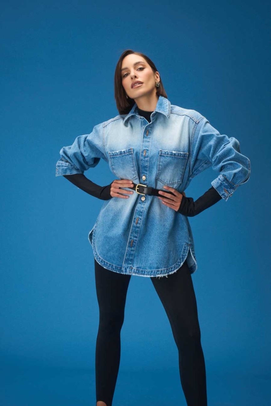 Koszula Jeans Dakota Blue