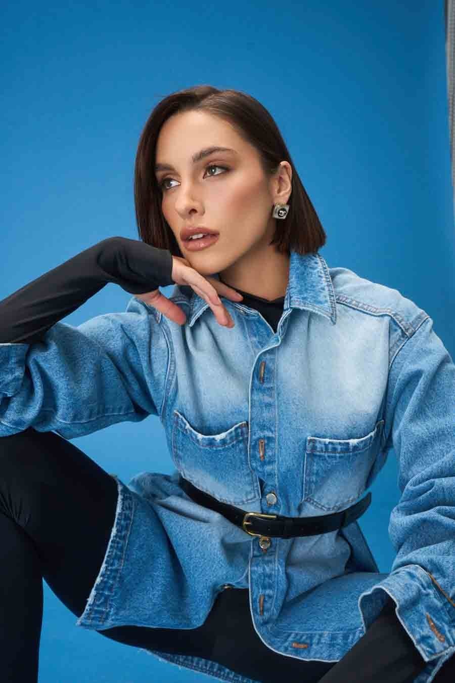  Koszula Jeans Dakota Blue