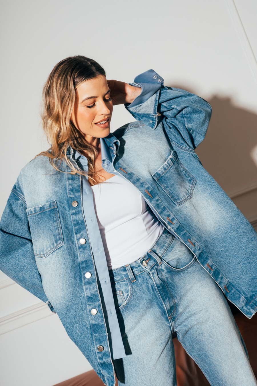  Koszula Jeans Dakota Blue