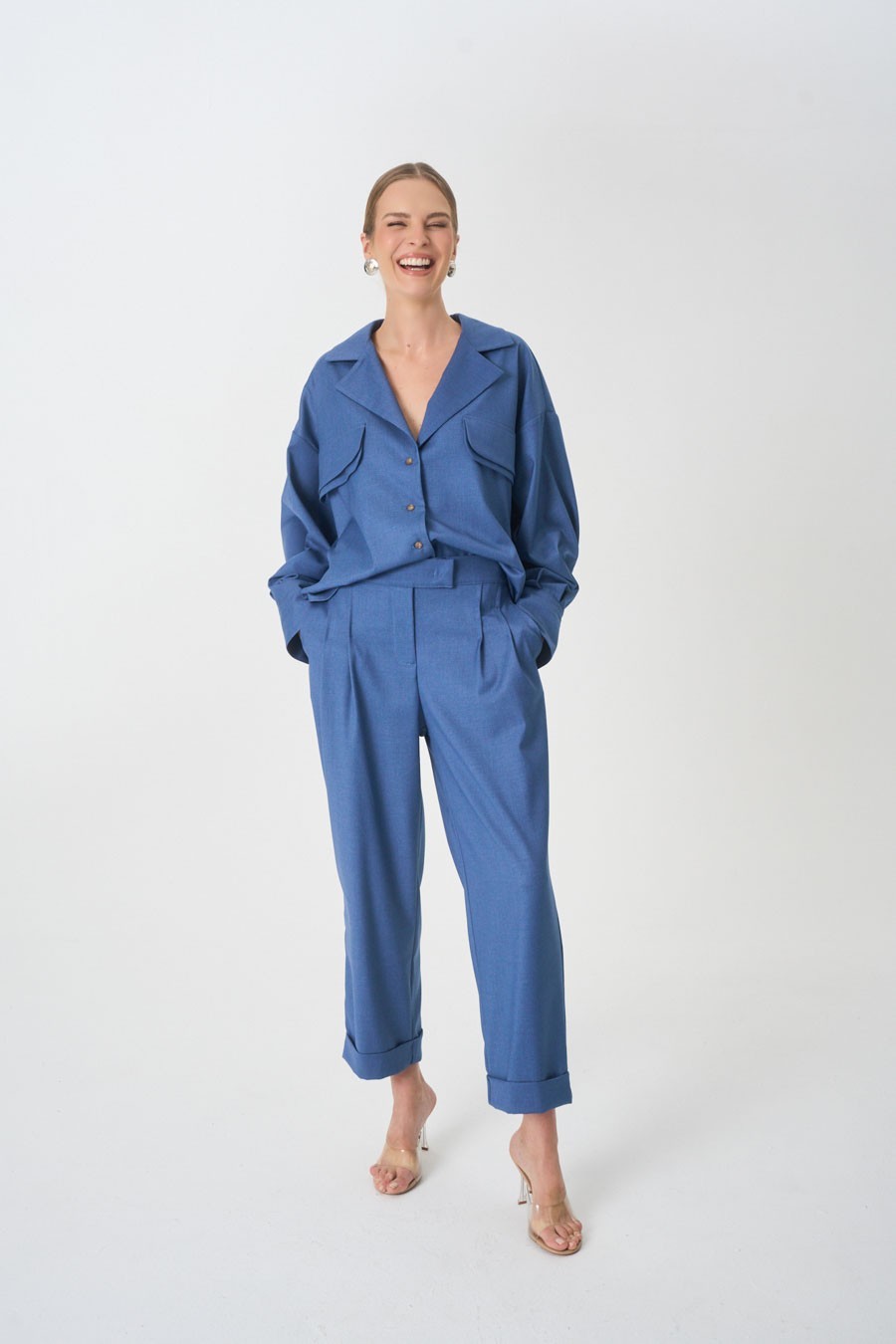  Koszula Luanda Blue