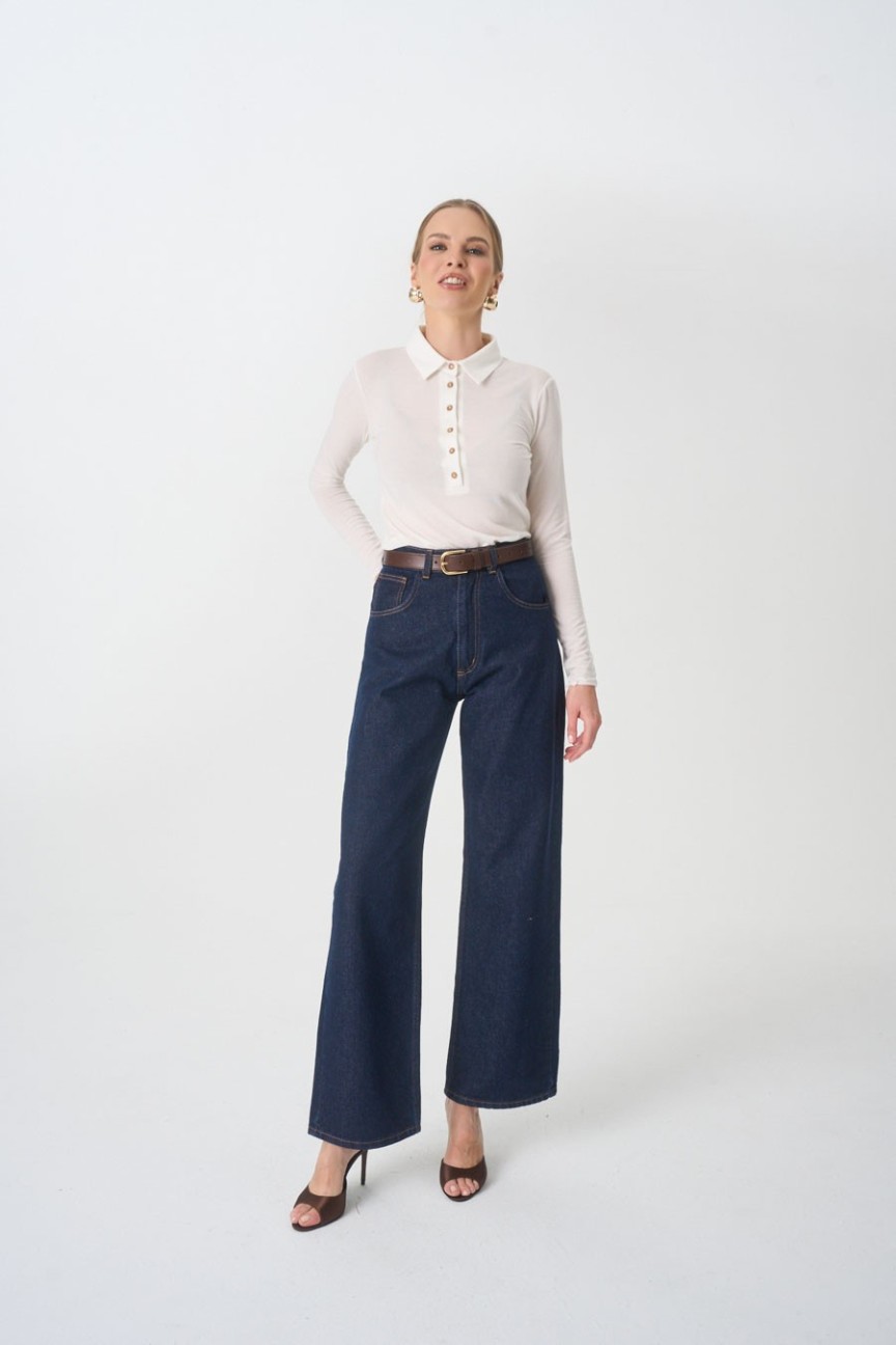 Jeansy Warren Navy