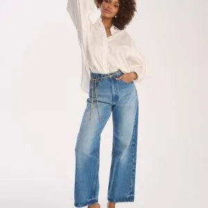 Jeansy Warren Blue - S/M
