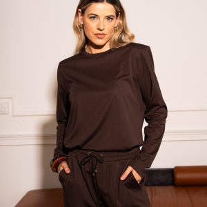 Bluzka Elao Brown