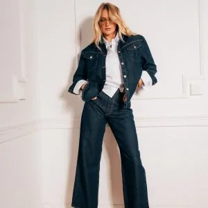 Jeansy Warren Navy - L